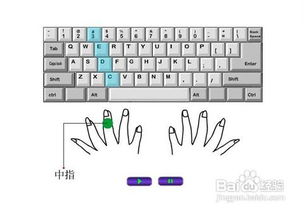 打字时手指的正确放置方法